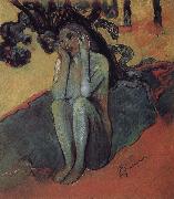 Paul Gauguin Brittany Eve oil painting